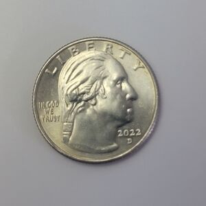 Anna Mae Wong 2022 D Error Quarter
